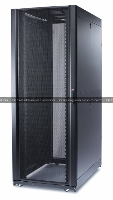 NetShelter SX 45U 750mm Wide x 1200mm Deep Enclosure with Sides Black