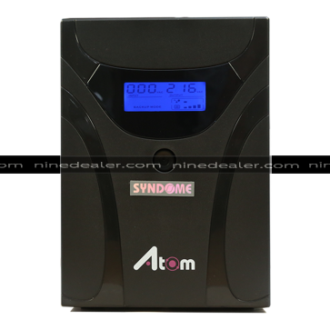 ATOM-1000 Line inter active with stabilizer,1000(VA),600watt,PC 2 sets