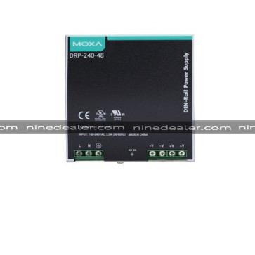 240W/5A DIN-Rail 48 VDC power supply with universal 85 to 264 VAC input, -10~70°C