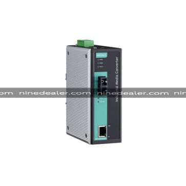 IMC-101 Industrial media converter, SMF, SC, IECEx, 80 km, 0 to 60°C