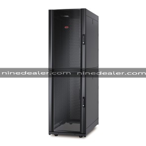 NetShelter SX Colocation 2 x 20U 600mm Wide x 1070mm Deep Enclosure with Sides Black